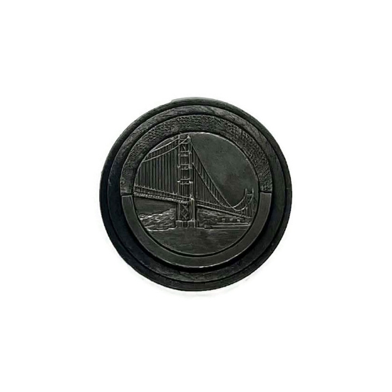 Picture of Impression Die Golden Gate Pin