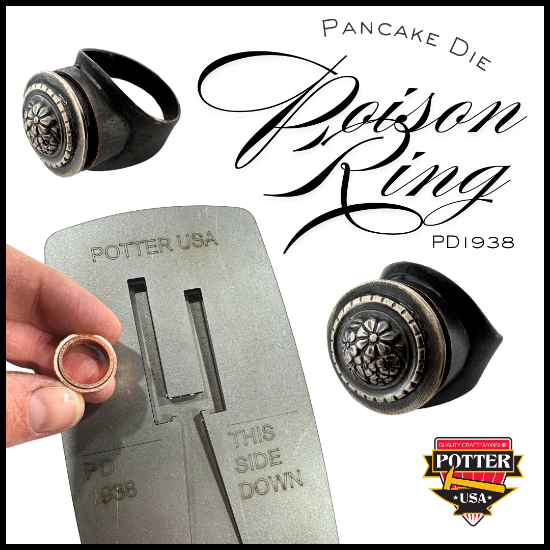Picture of Pancake Die 1938 Poison Ring Box