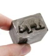 Picture of Impression Die Yellowstone Bear