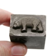 Picture of Impression Die Yellowstone Bear