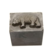Picture of Impression Die Yellowstone Bear