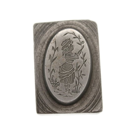 Picture of Impression Die Farming Woman Locket