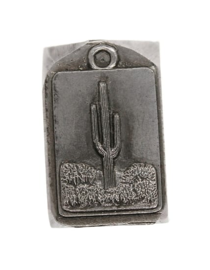 Picture of Impression Die Saguaro Charm