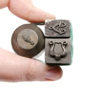 Picture of Impression Die Nouveau Links Trio