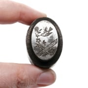 Picture of Impression Die Bluebird Mourning Locket