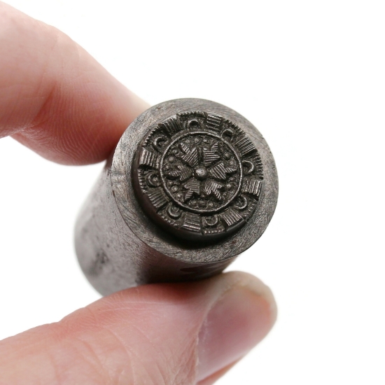 Picture of Impression Die Miniature Floral Coin