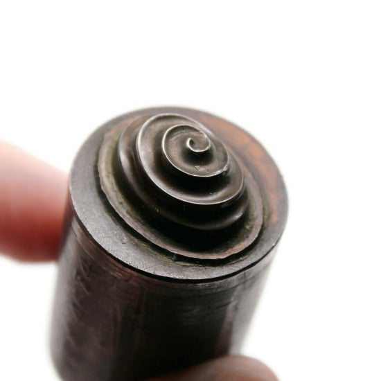Picture of Impression Die Oval Spiral Bead