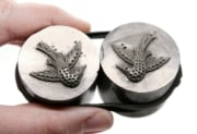 Picture of Impression Die Sparkling Birds Pair