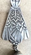 Picture of Silver French art deco pendant