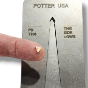 Picture of Pancake Die PD-T108 Triangle 5.3mm