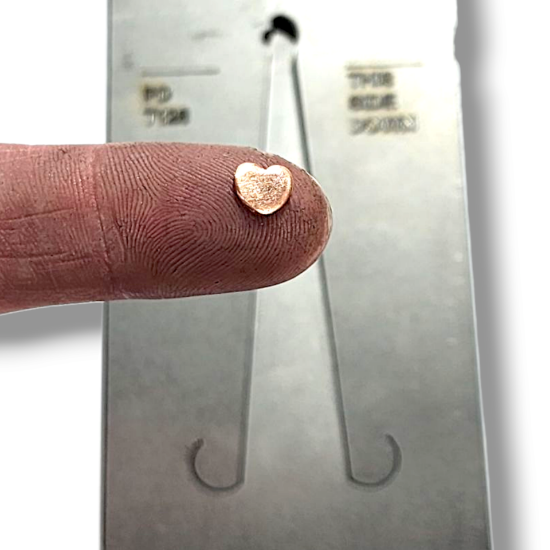 Picture of Pancake Die PD-T128 Heart 6mm