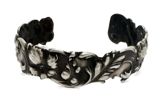 Picture of Silver Stamping Morrow Bracelet Flowers and Leaves