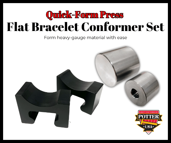 Picture of Quick-Form Press Flat Bracelet Conformer Set