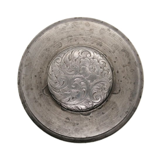 Picture of Impression Die Flourishing Floral Concho