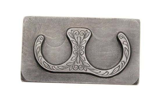 Picture of Impression Die Engraved Coin Holder/Cigarette Cutter