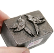 Picture of Impression Die Flying Heron Pair