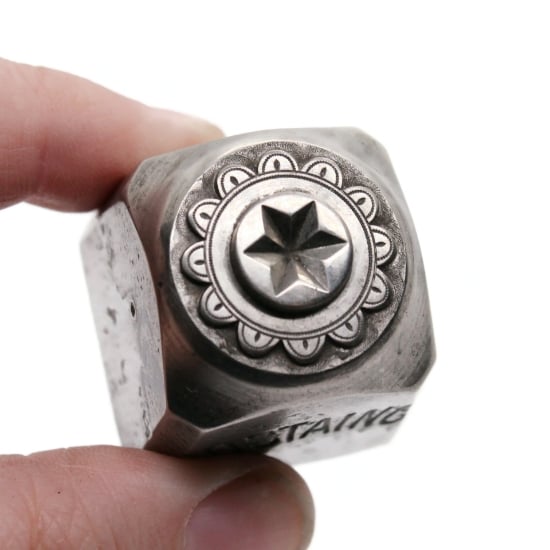 Picture of Impression Die Concave Star Button