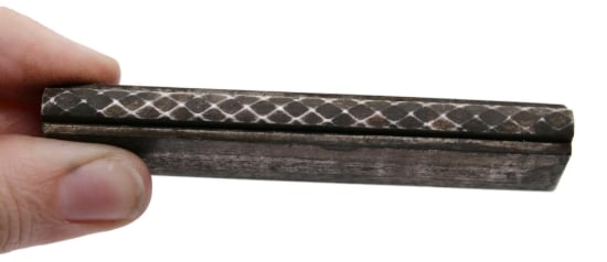 Picture of Impression Die Morrow Concave Snakeskin Ring