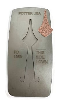 Show details for Pancake Die 1953 Chandelier Dangle Narrow Large Picture of Pancake Die 1953 Chandelier Dangle Narrow Large