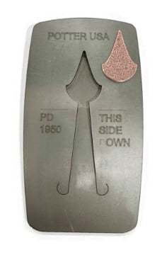 Show details for Pancake Die 1950 Chandelier Dangle Wide Picture of Pancake Die 1950 Chandelier Dangle Wide