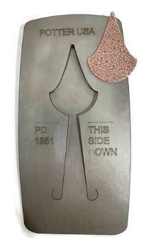 Show details for Pancake Die 1951 Chandelier Dangle Wide Large Picture of Pancake Die 1951 Chandelier Dangle Wide Large