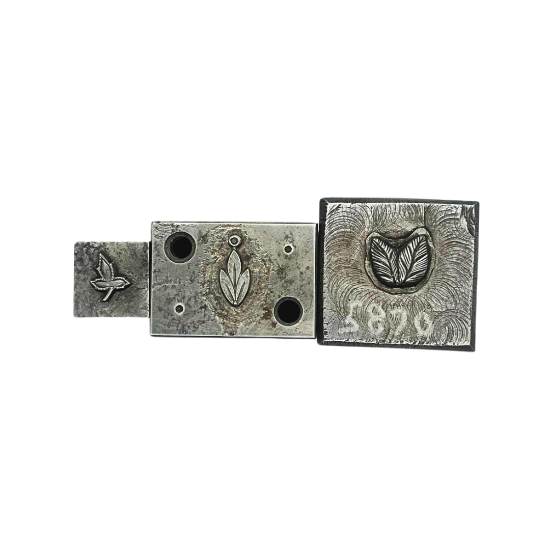 Picture of Impression Die Summer Leaves Shot Plate