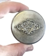 Picture of Impression Die Mirrored Swirls Pendant