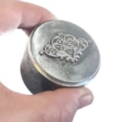 Picture of Impression Die Mirrored Swirls Pendant
