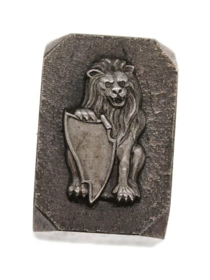 Picture of Impression Die Shield Lion Left