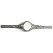Picture of Sterling Silver Stamping Snakes Ring