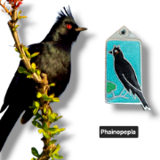 Picture of Impression Die Double-Crested Enamel Bird
