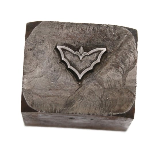 Picture of Impression Die Victorian Enamel Bat