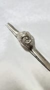 Picture of Owl ring silver stamping