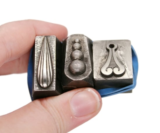 Picture of Impression Die Lined Drops Trio