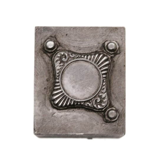 Picture of Impression Die Radiant Flourish Square Bezel