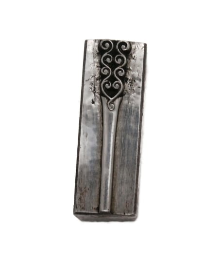 Picture of Impression Die Curl Stack Ring Half