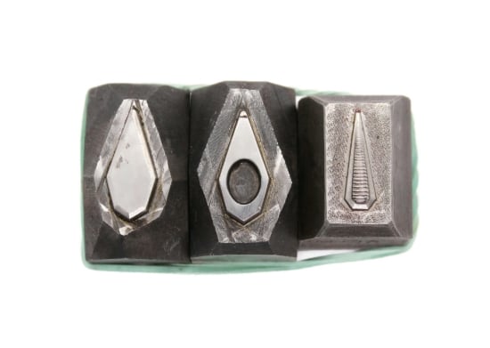 Picture of Impression Die Geometric Drop Trio