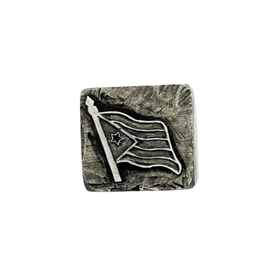 Picture of Impression Die Puerto Rico Flag