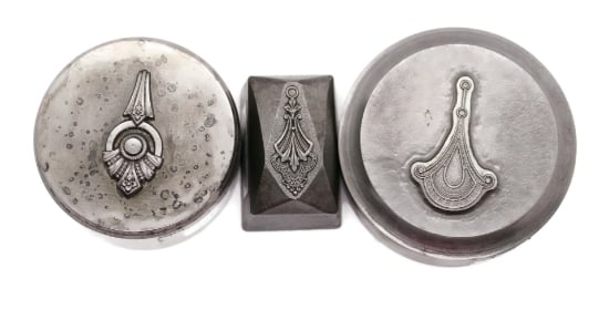 Picture of Impression Die French Art Deco Drops Trio