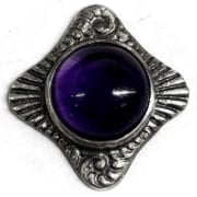 Picture of Sterling Silver Stamping Flourish Square Bezel