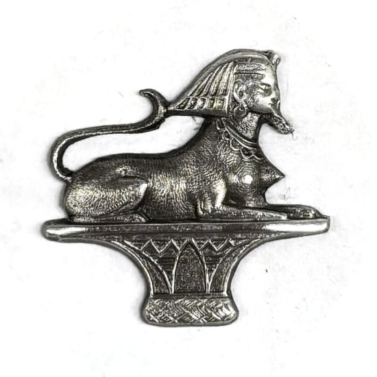Picture of Sterling Silver Stamping Egyptian Revival Sphinx