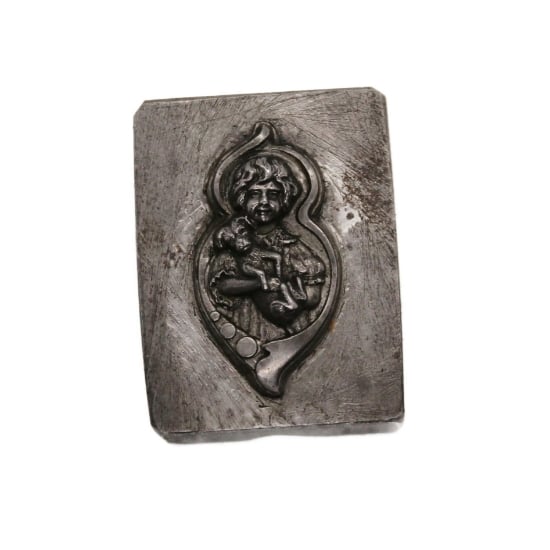 Picture of Impression Die A Girl & Her Dog
