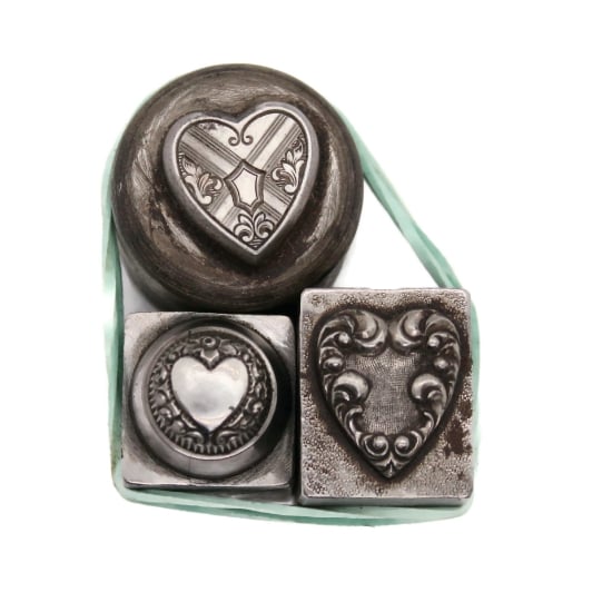 Picture of Impression Die Unique Hearts Shot Plate