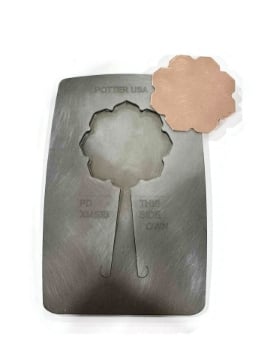 Show details for Pancake Die 1968 Eight Petaled Flower Ornament Picture of Pancake Die 1968 Eight Petaled Flower Ornament