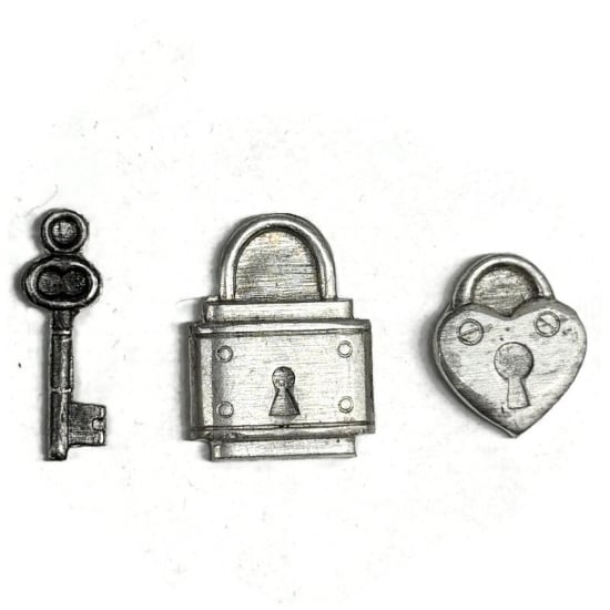 Picture of Sterling Silver Stamping Key To My Heart