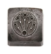Picture of Impression Die French Enamel Button