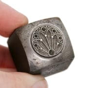 Picture of Impression Die French Enamel Button