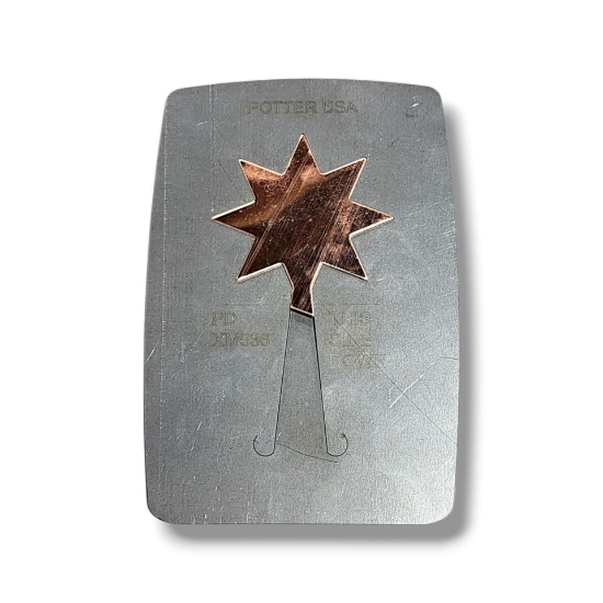 Picture of Pancake Die 1966 Eight Pointed Star