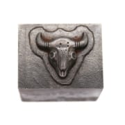 Picture of Impression Die Bull Skull