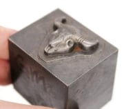 Picture of Impression Die Bull Skull
